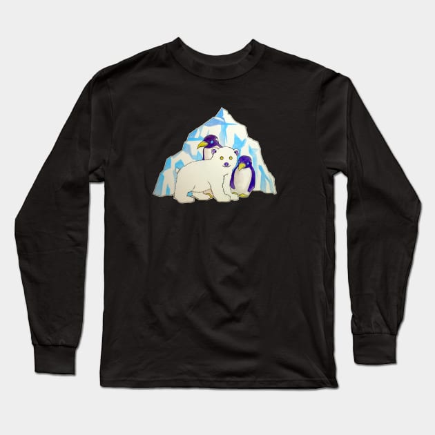 Polar Long Sleeve T-Shirt by shadedareas